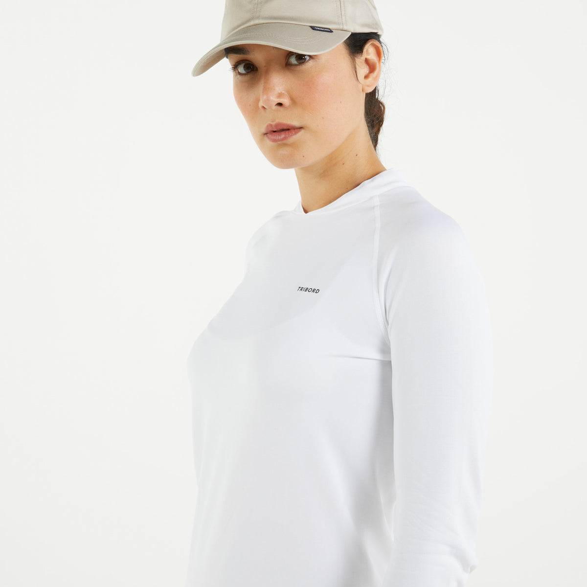T-shirt LS Sailing 500 W White
