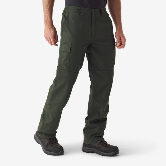 WARM CARGO TROUSERS 100 GREEN
