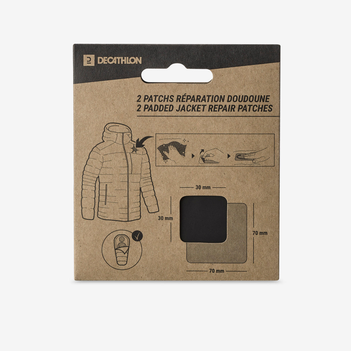 REPAIR PATCHES BLACK
