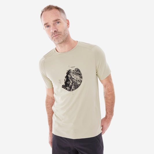Men's MH500 short-sleeved hiking t-shirt