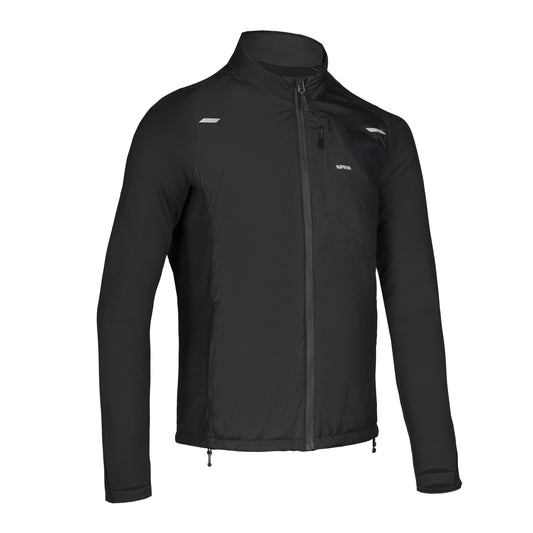 JACKET RUN FLOW M WARM BLACK