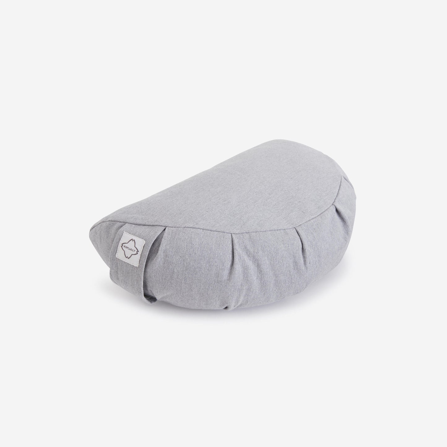 Yoga and Meditation Half-Moon Cushion - Grey