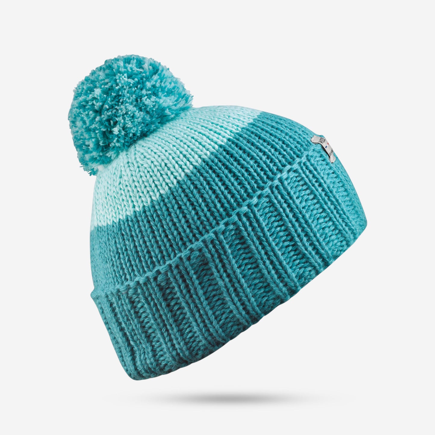 Kids' Made in France Ski hat, GRAND NORD 500 - Blue