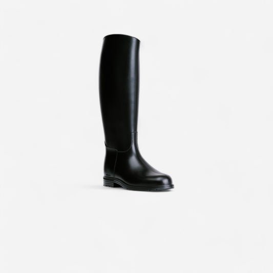 Adult Horse Riding Synthetic Jodhpur Boots 100 - Black