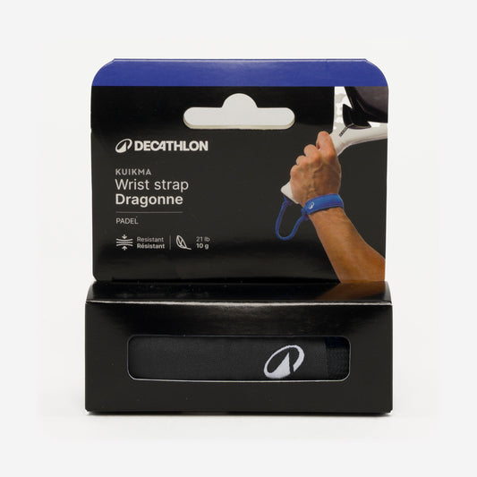 Customisable and Washable Padel Strap - Black