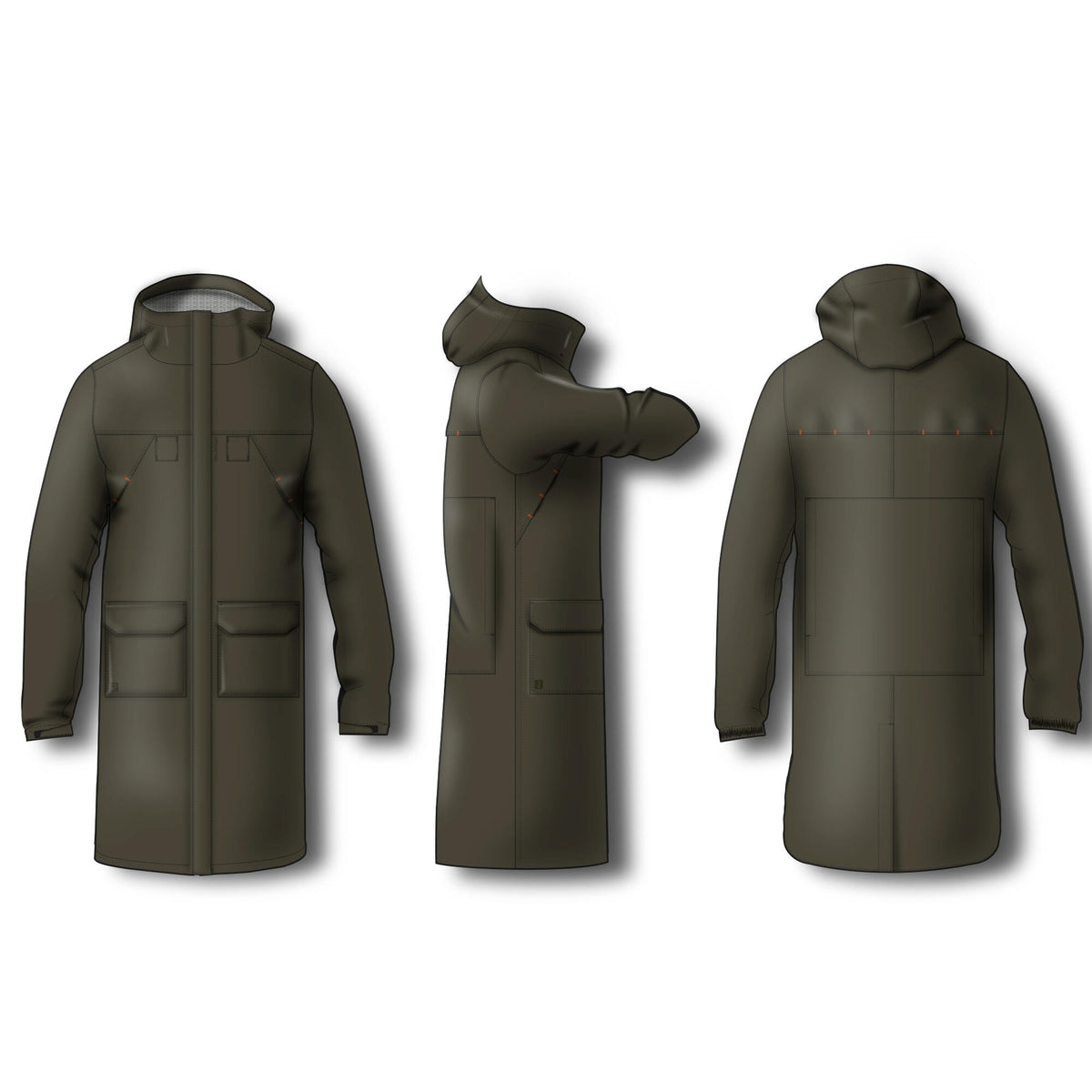 LONG COAT SG500 WR