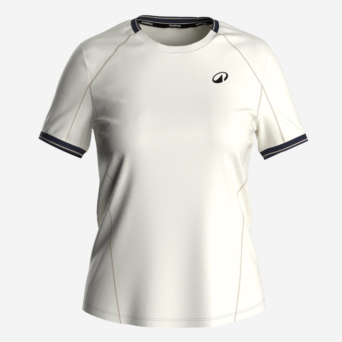 TTS DRY W ROUND COLAR IVORY WHITE