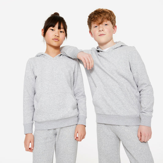Kids' Hooded Sweatshirt - Light Grey