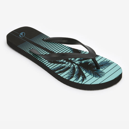 Men's flip-flops - 120 Palmline black