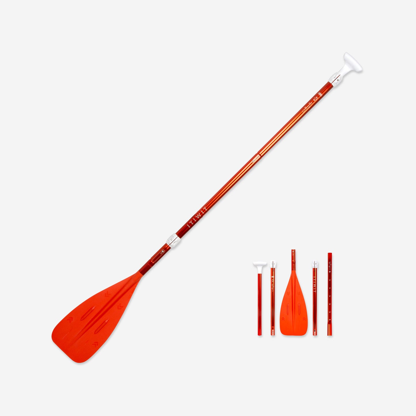Compact 100 5-part SUP paddle - 160-220 cm.