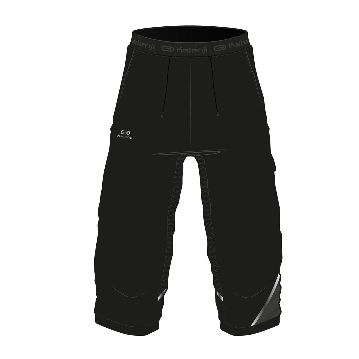 3/4 PANT RUN DRY+ M M BLACK