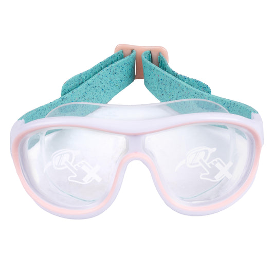 Pool mask SWIMDOW - Clear lens - One size - White green
