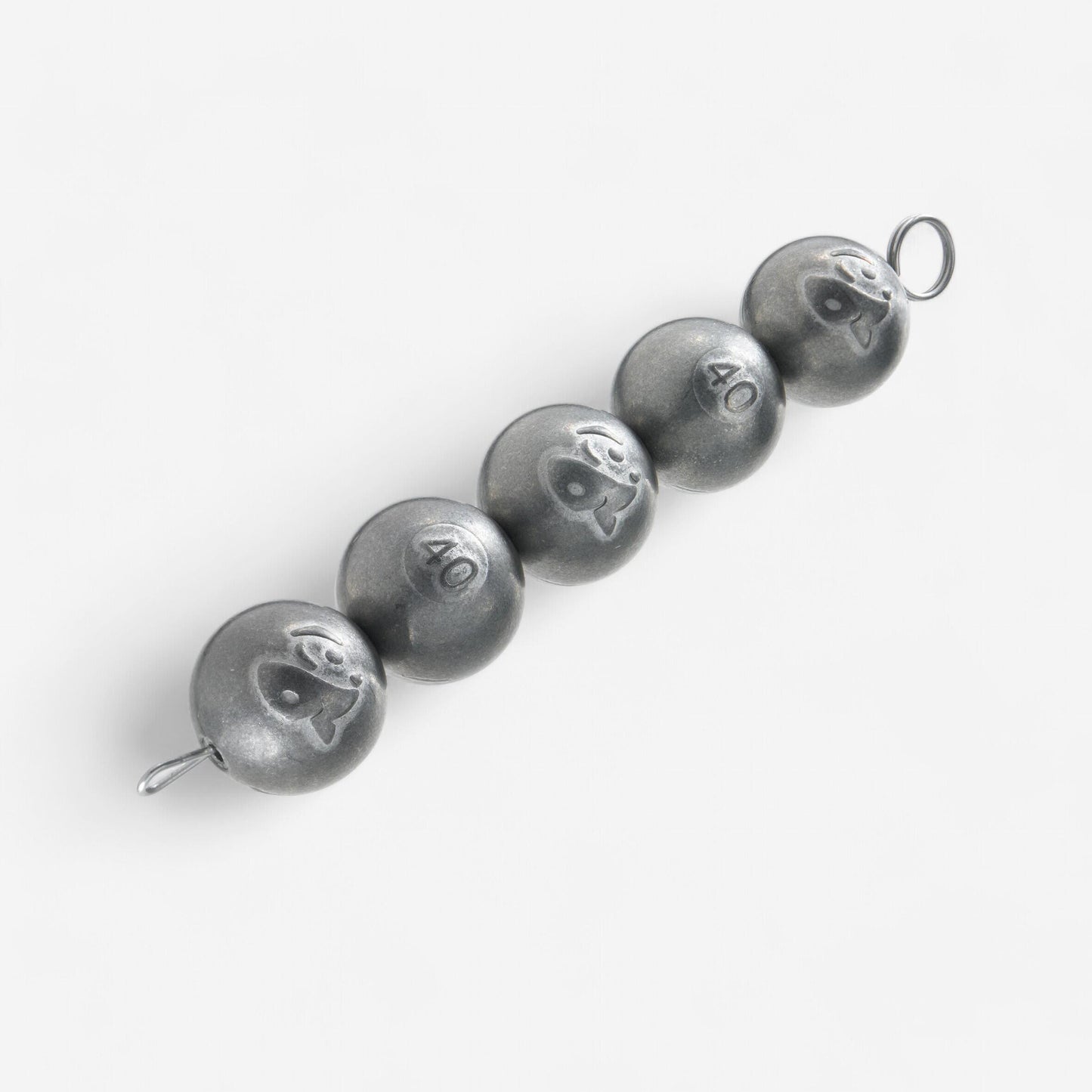 Olive lead-free ledgering weights