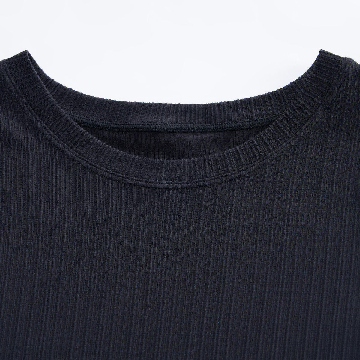 Y/P E CROP RIB TANK 500