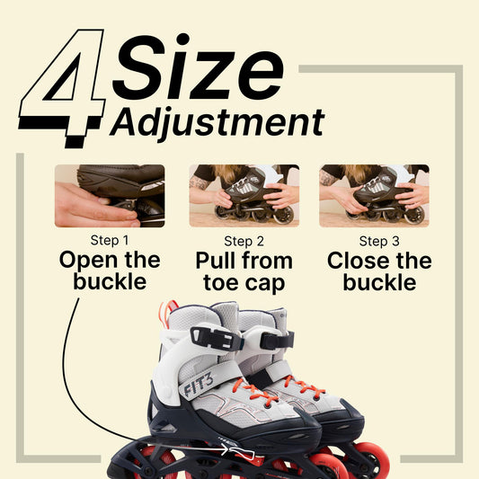 ILS FIT3 GRAY RED