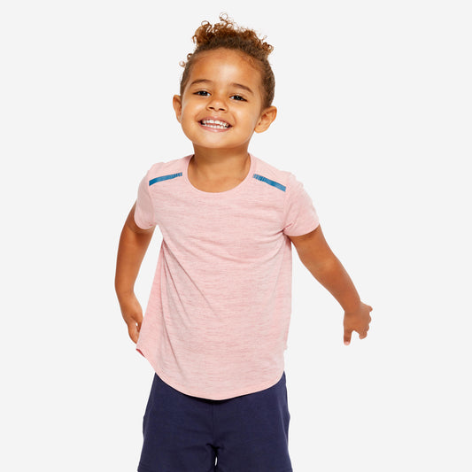 Kids' Baby Gym Lightweight Breathable T-Shirt - Pink