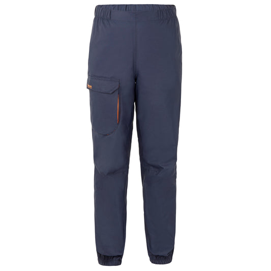 Kids' rain overtrousers Sailing 100 Navy Blue