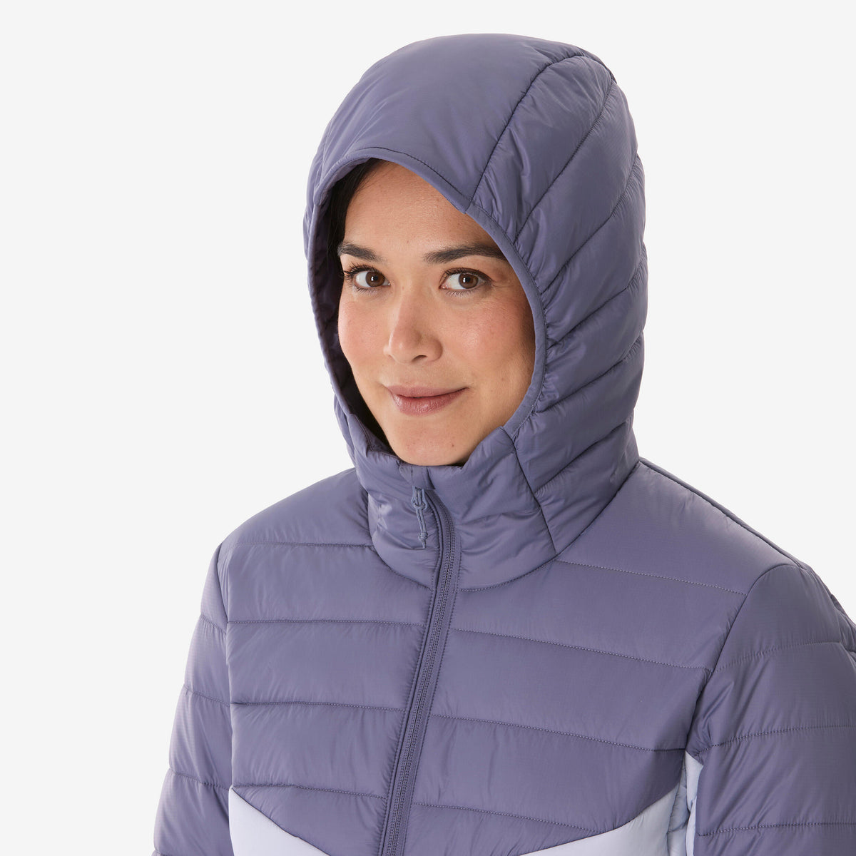PADDED JACKET MH500 PURPLE LIGHT W