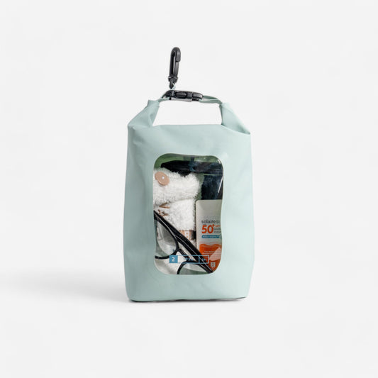 2.5 L waterproof dry bag IPX6 with window.