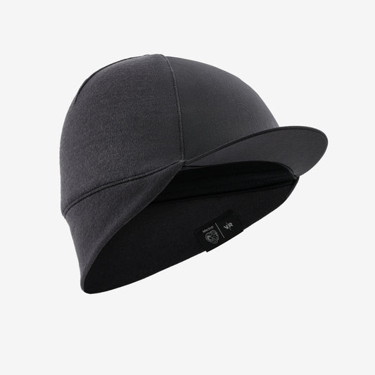Cycling Cap Merino Black