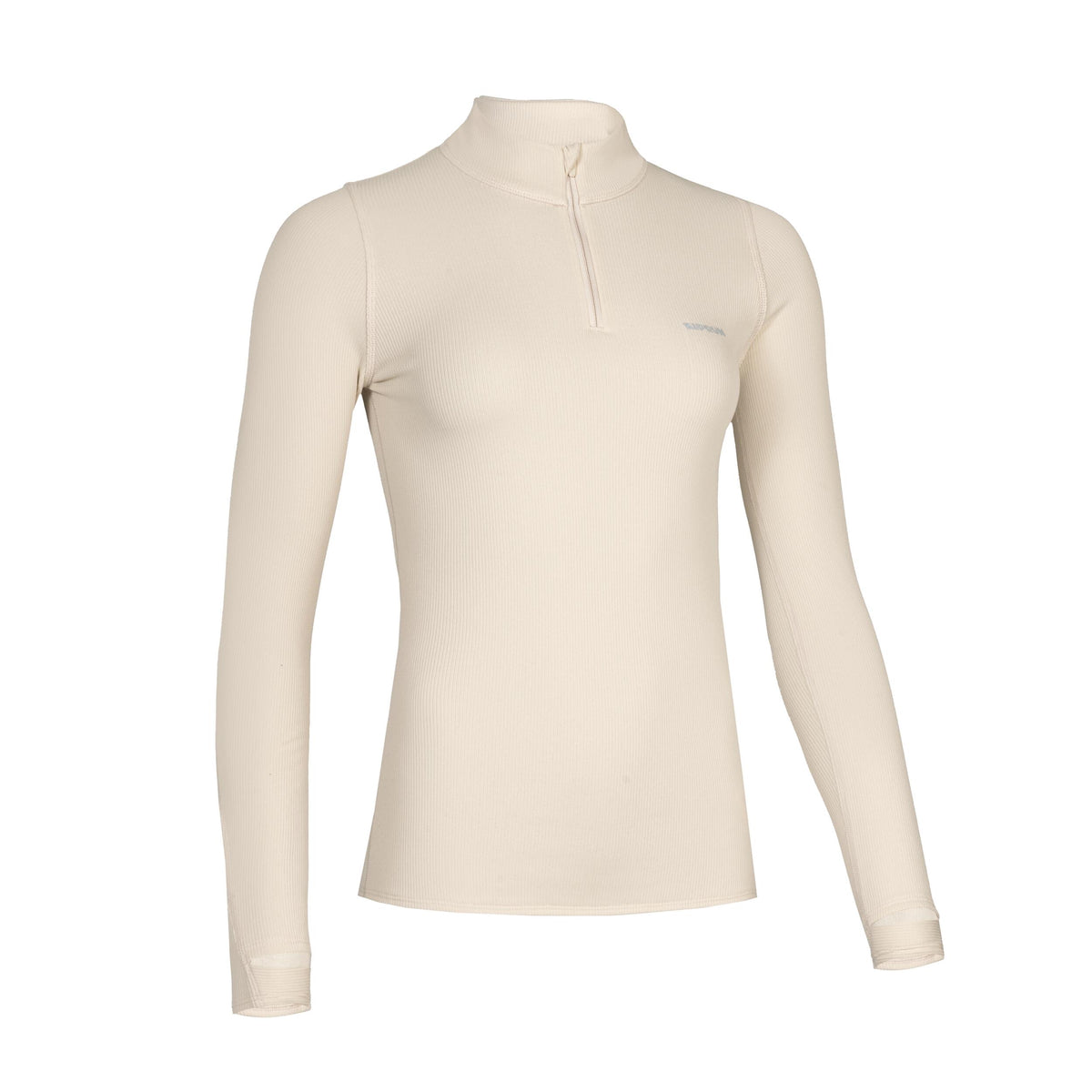 LS 1/2 ZIP FLOW WARM W BEIGE L02A