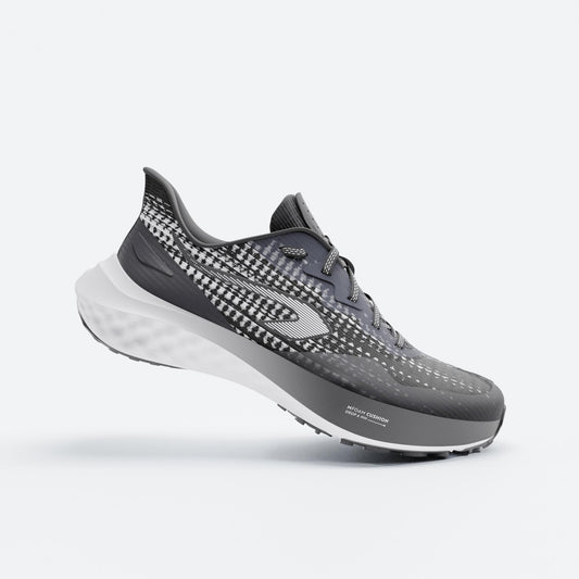 Kids' Running Shoes Black & White - K500 Fast Series