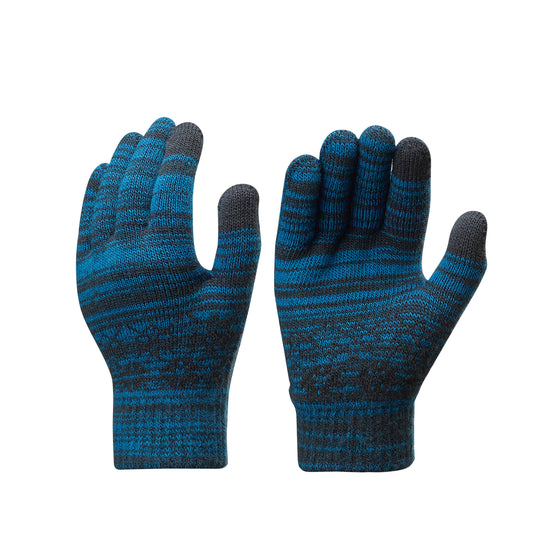 Kids' mesh tactile gloves, 4-14 years HIKE100 - Blue