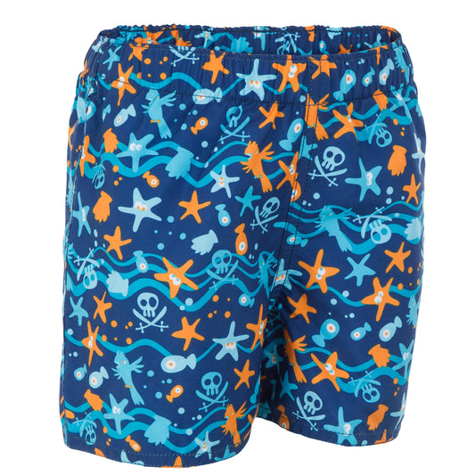 Baby Boys' Swimming Shorts - All Hook Blue