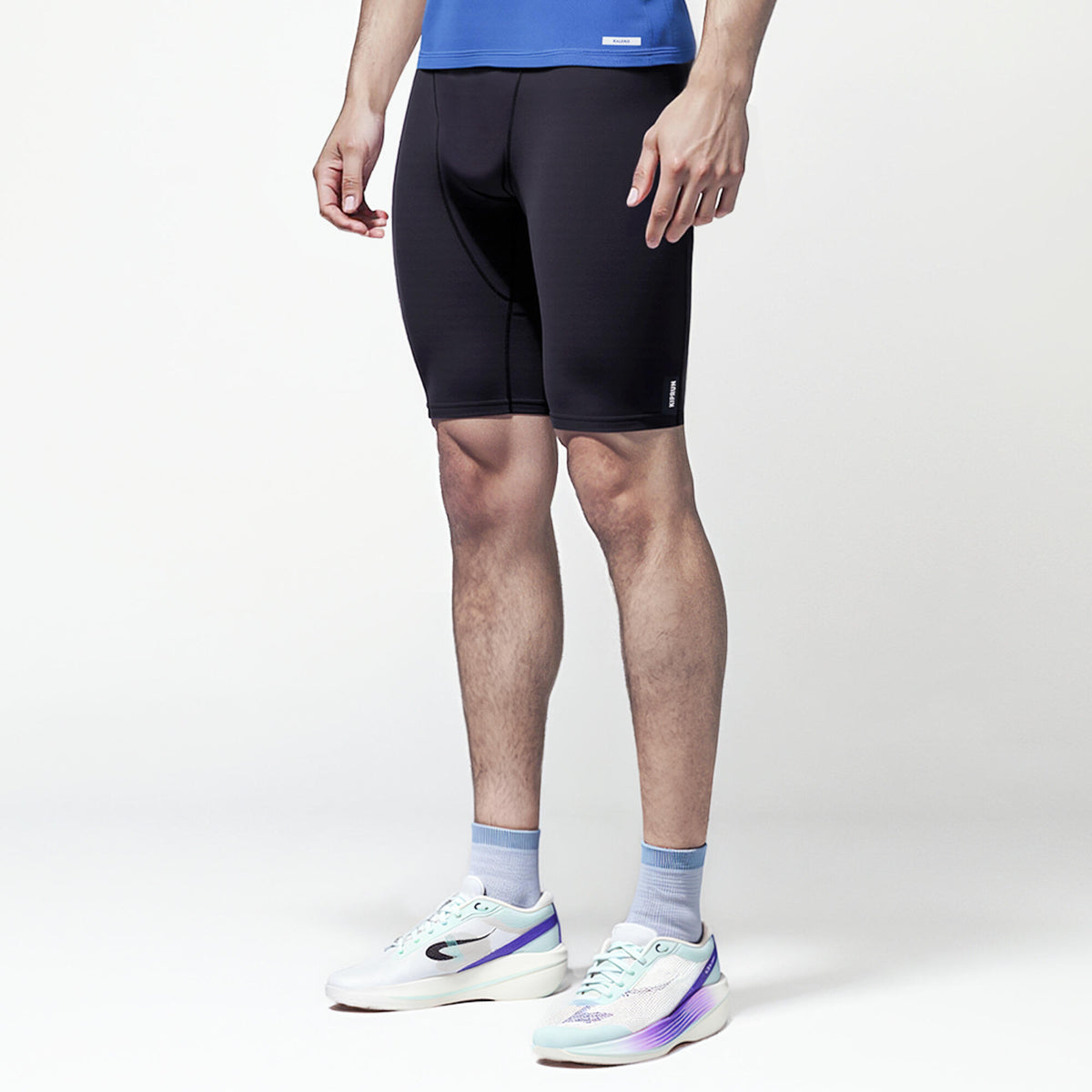 KIPRUN SHORT TIGHT BLACK