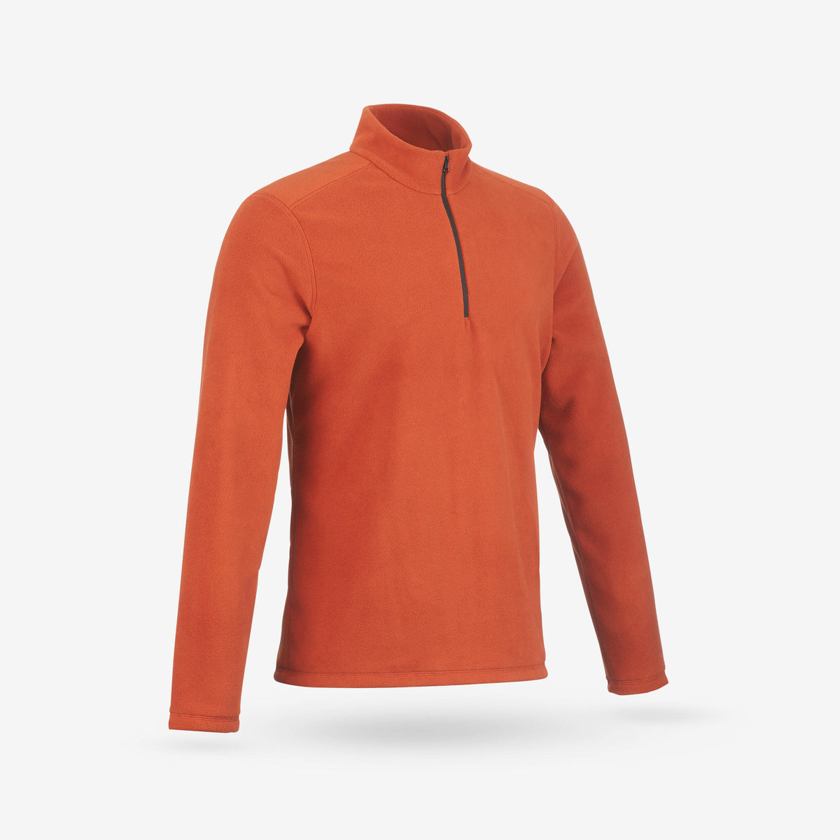 FLEECE 1/2 ZIP MH 100 TERRA COTA