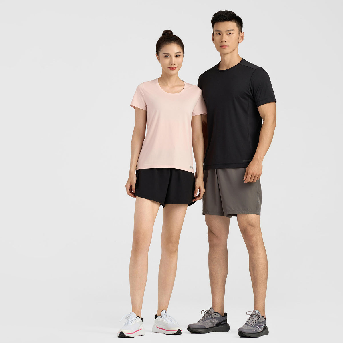 TSHIRT RUN DRY M BLACK