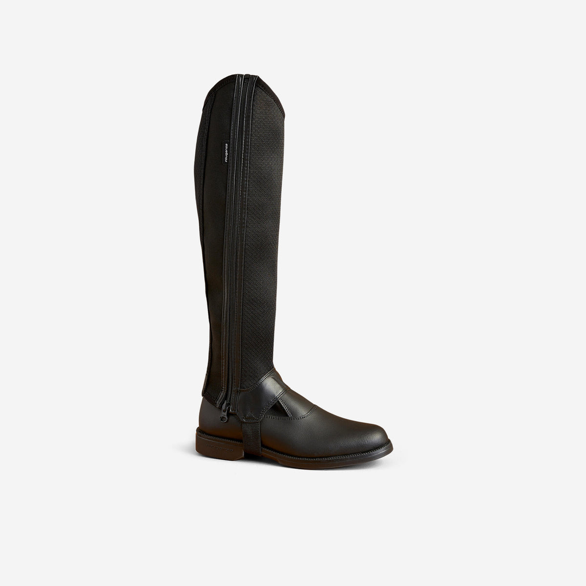 HALF CHAPS 100 ADULT MESH BLACK ECO