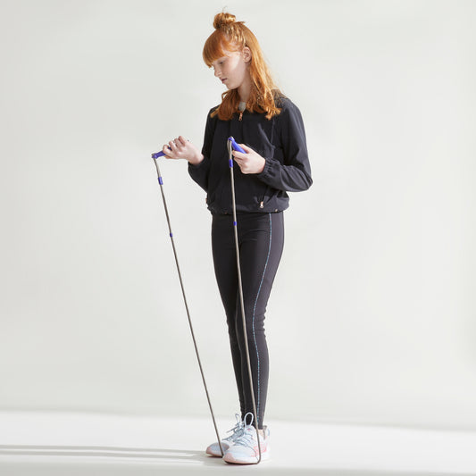 JUMPING ROPE KID 500 PURPLE 10-14 YO