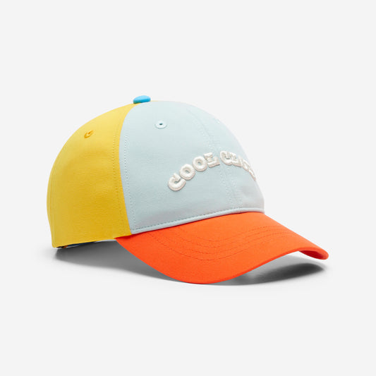 Kids' Unisex Adjustable Breathable Cap - Green/Red/Yellow