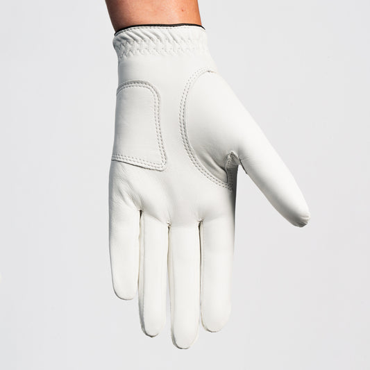Women's golf glove right handed, 500 white