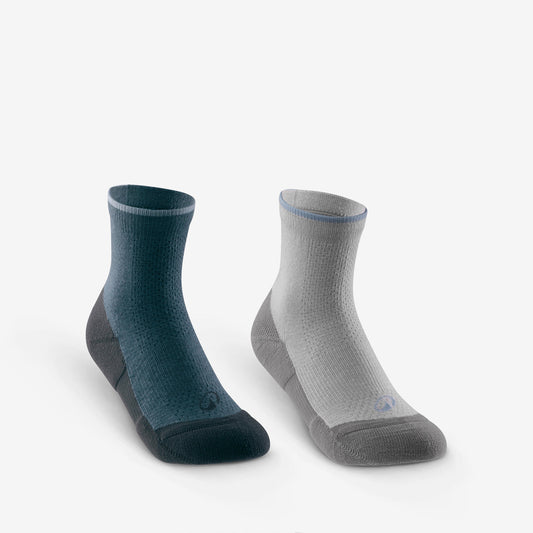 Socks Hike 100 Blue Grey Junior X2
