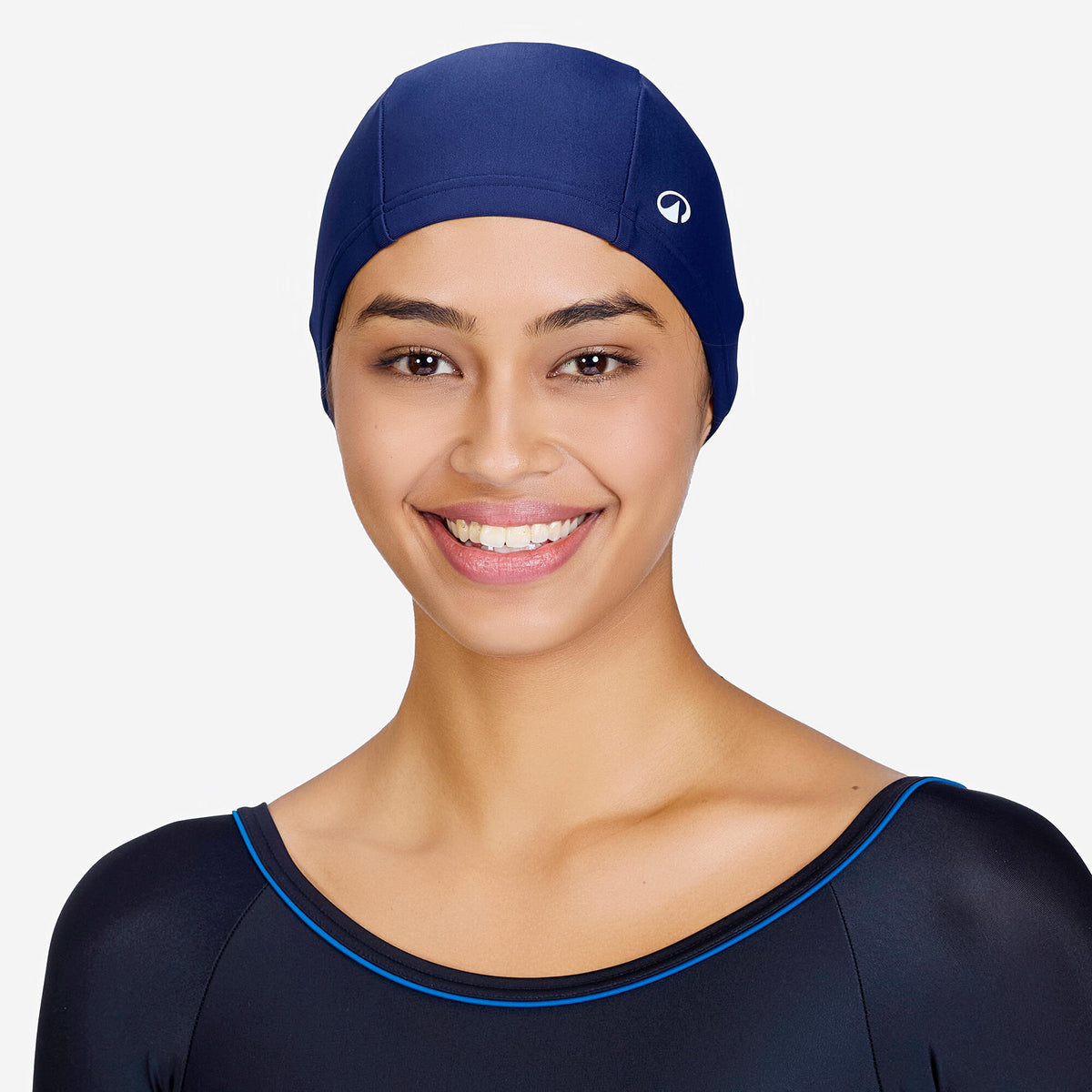 MESH CAP L PLAIN DARK BLUE