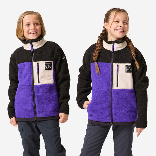 FLEECE NH900 ZIP SHERPA TW PURPLE