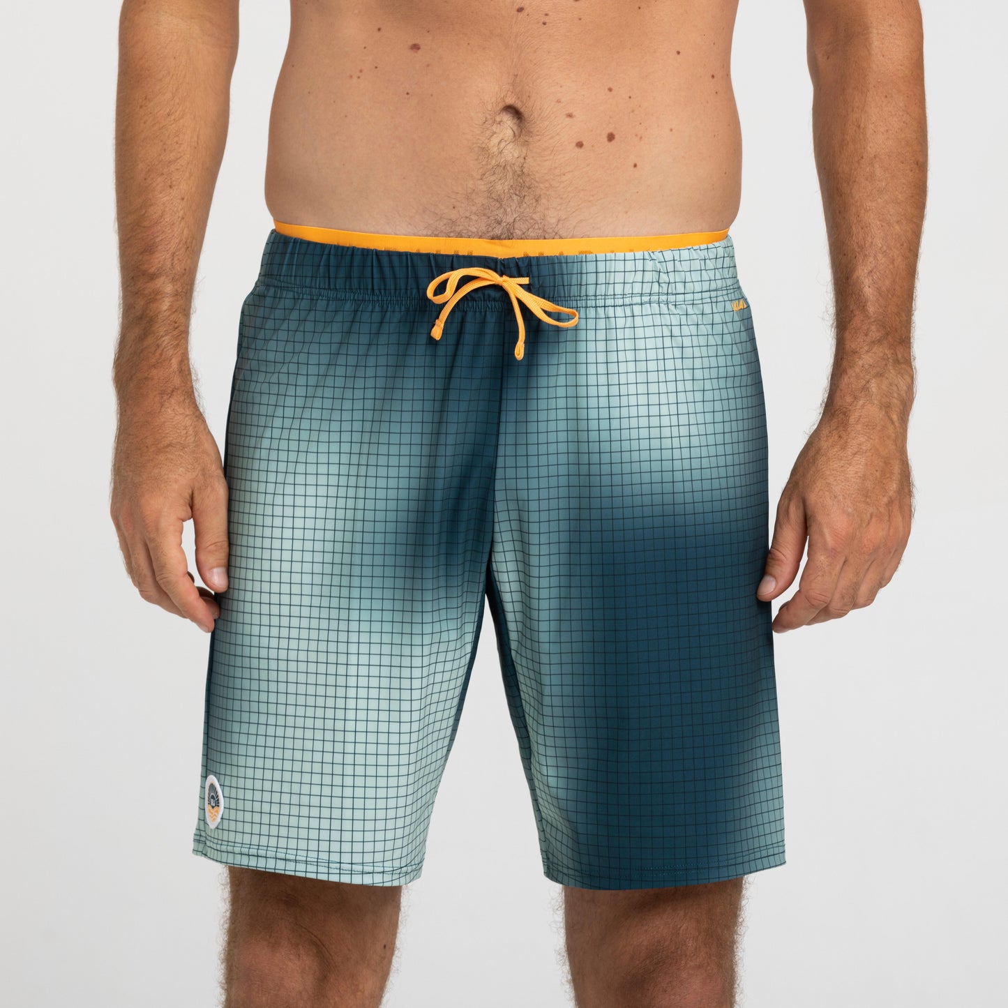 Men's swimming long swim shorts - 100 kamo