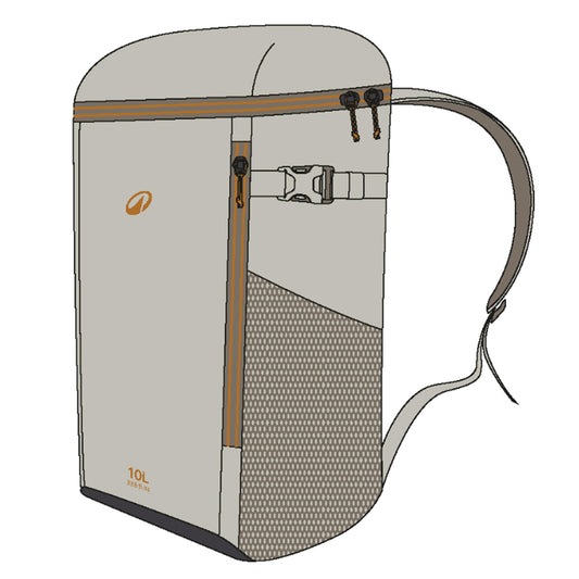ICE BACKPACK 100 10L BEIGE