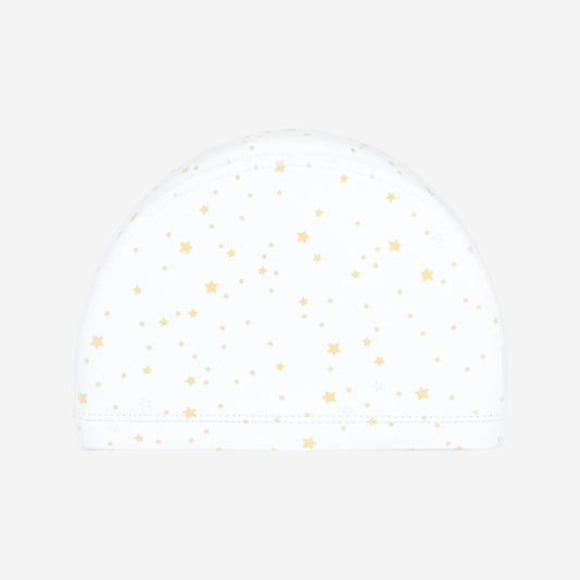 Coated mesh swim cap - Printed fabric - Size S - Star white