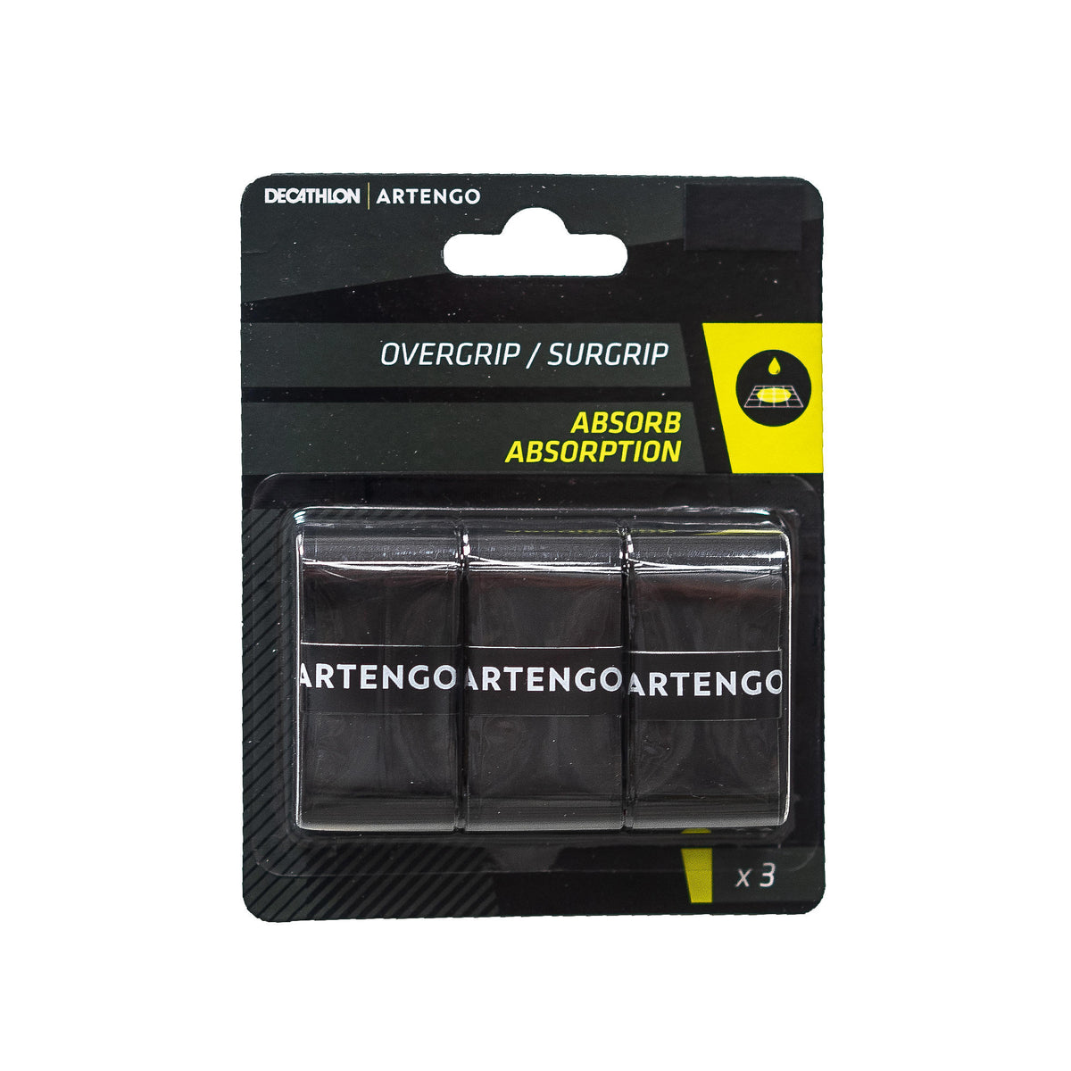 TA OVERGRIP ABSORB BLACK