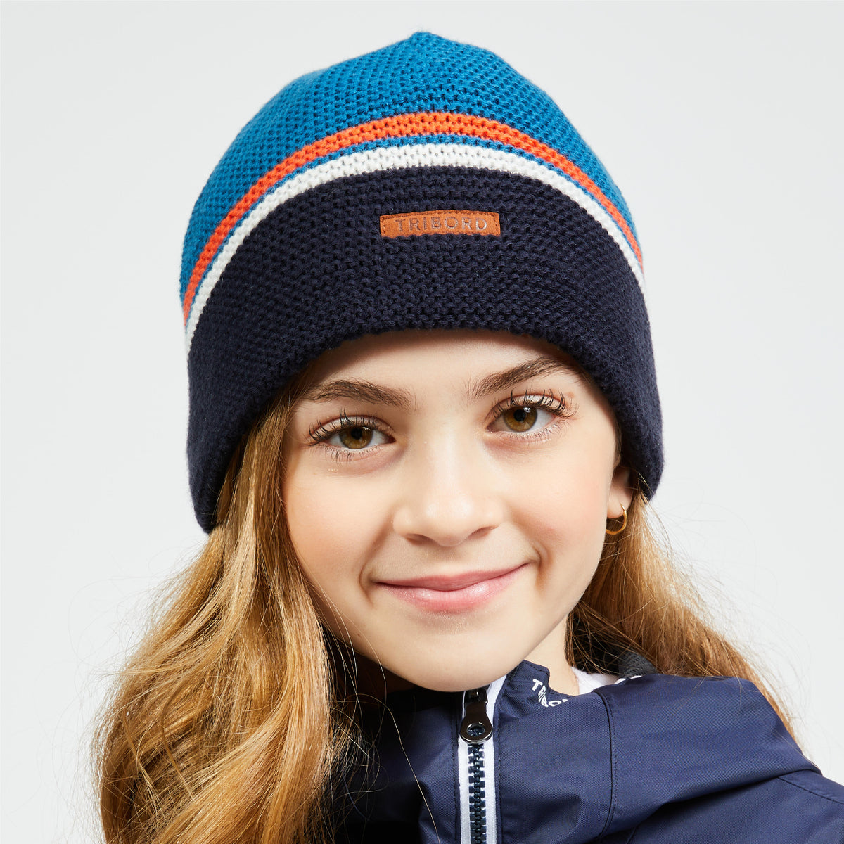 Beanie Sailing 100 C Navy red blue