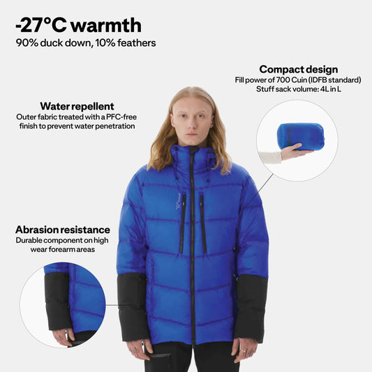 DOWN JACKET MAKALU MEN