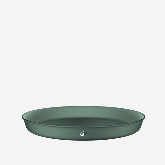 Ø19cm 100 plastic plate for camping and bivouacking