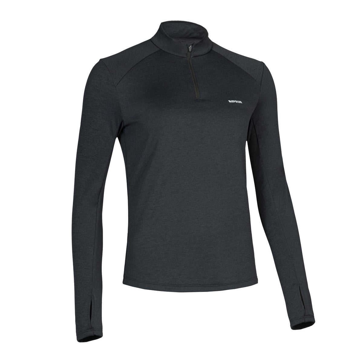 TS LS ZIP WARM CORE W BLACK