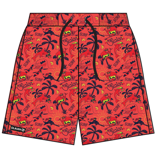 BS 100 KID BOY HAPPYSURF-RED
