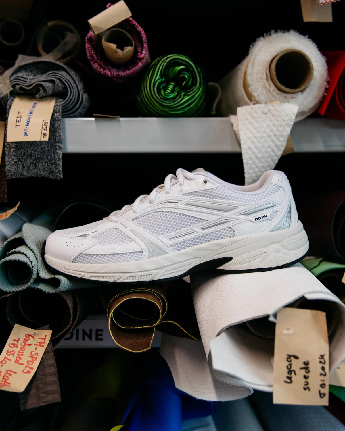 OG 2K SNEAKERS M WHITE SILVER