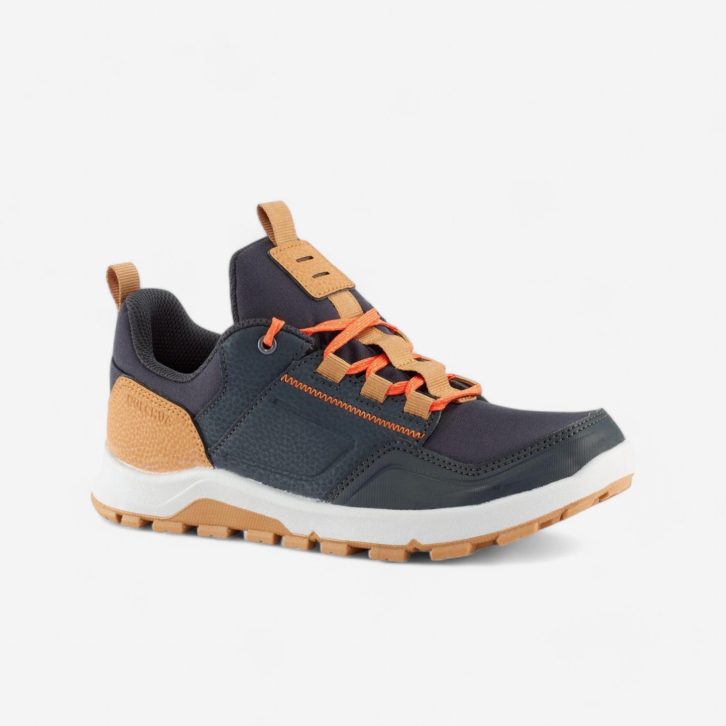 Children's low lace-up hiking boots - NH500 LOW BLUE - 35-38