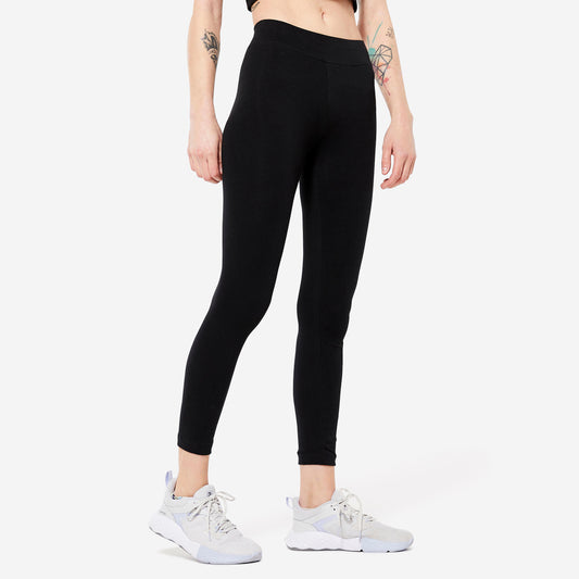 Women's Slim-Fit Fitness Leggings - Ultra Black